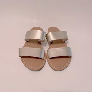 Old Navy Gold Sandals, Size 6